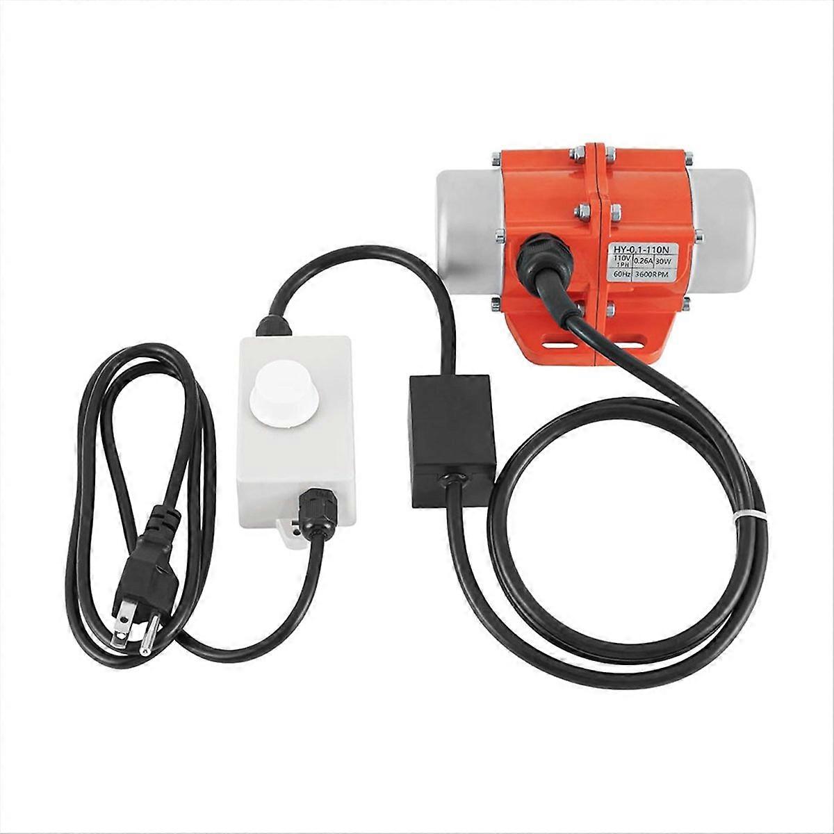 30W Concrete Vibrator Screen, Vibration Motor with Speed Controller