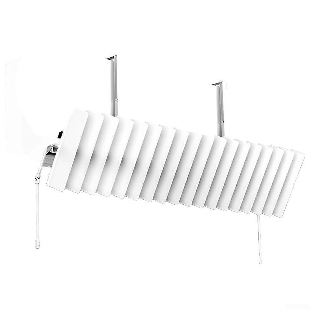 Adjustable Air Conditioner Wind Deflector with Bracket for Airflow Direction Control and Energy Saving