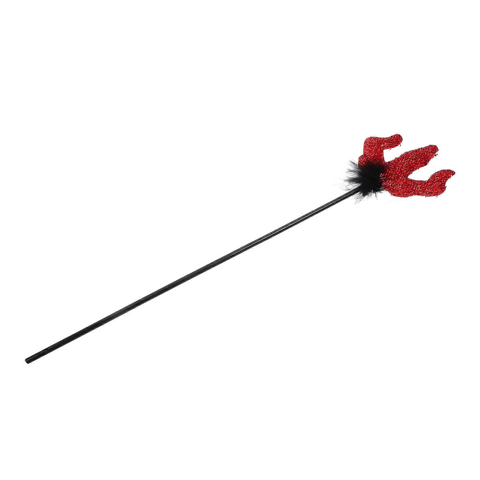 Demon Fork Cosplay Fork Halloween Party Fork Prop Shiny Cosplay Devil Fork