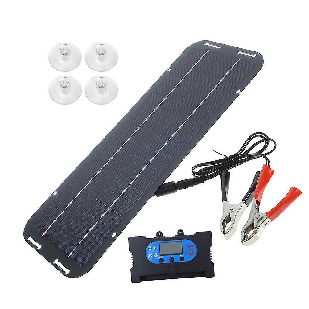 Portable Solar Panel Kit with Type-C Charging for Camping 2Sets