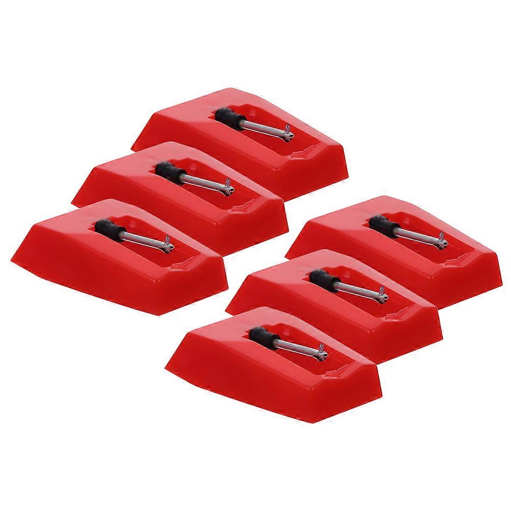 Record Player Needle Replacement for Phonograph with 6Pcs Durable Needles