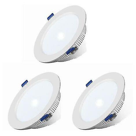 Pot Lights 12w Ceiling Led Downlight Ceiling Spotlight Warm (3 Packs)
