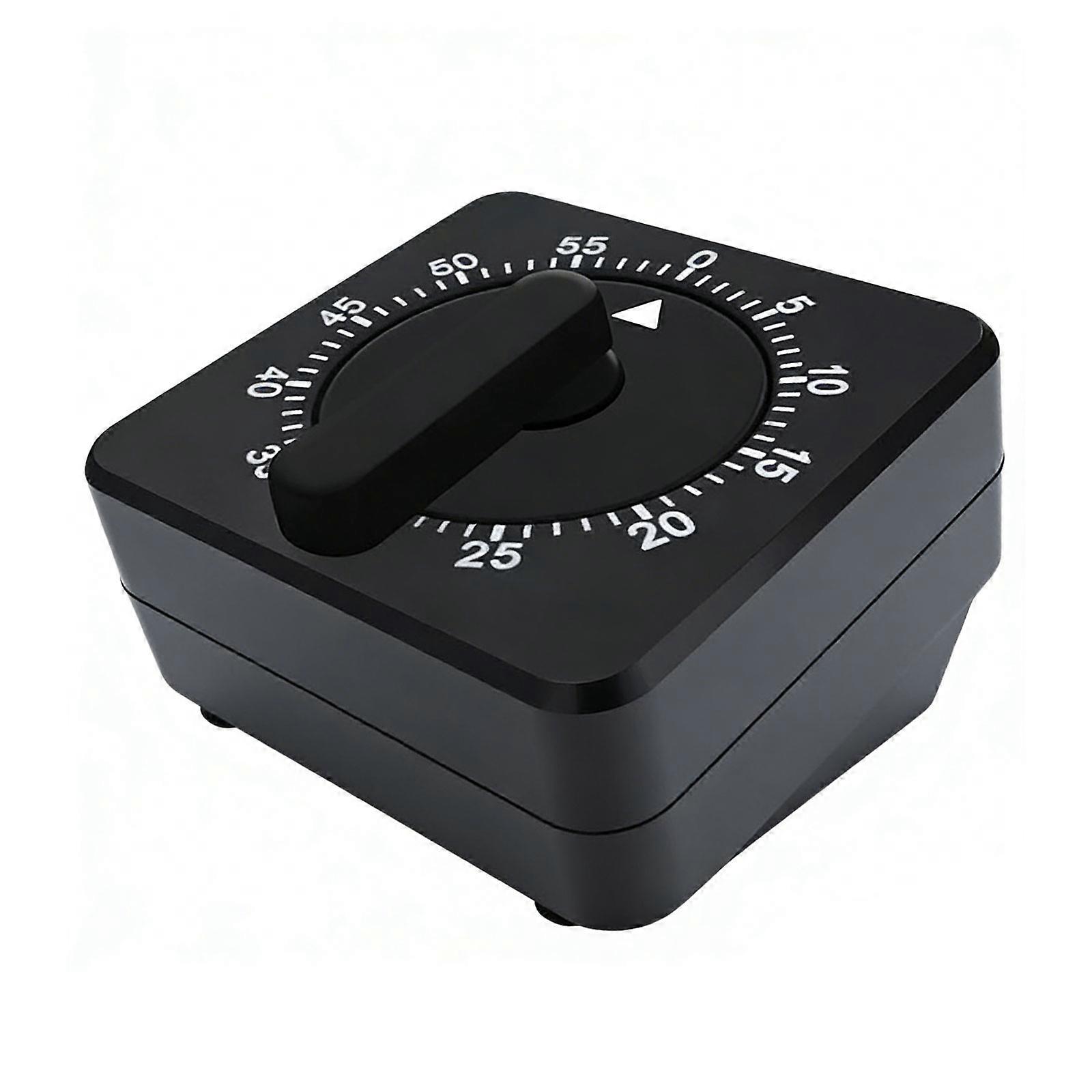 Shockproof Countdowns Visual Timer With Large Number Practical Time Management Tool Ideal For Multiple Use  Black