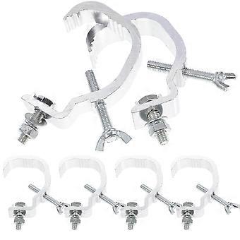 Lot de 6 crochets de lampe en alliage d'aluminium pour suspension de lampe de scène