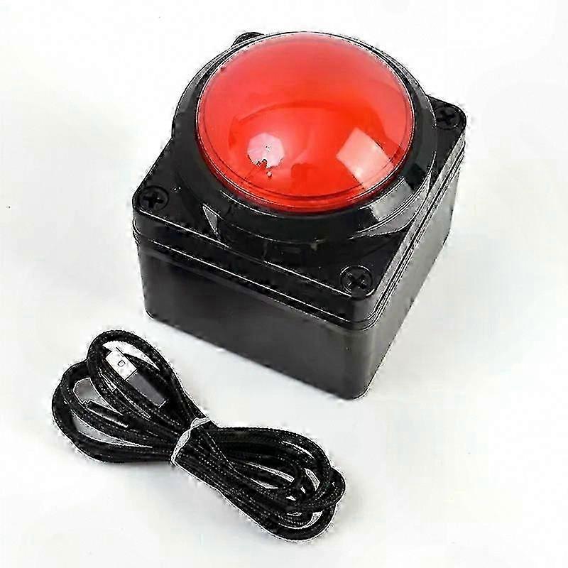2m USB Buzzer Switch for Mouse, Keyboard & Lottery Devices, Customizable Remote Control