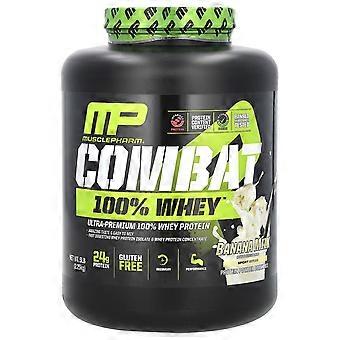 MusclePharm, Combat 100% Whey, Banana Milk, 5 lb (2,25 kg)