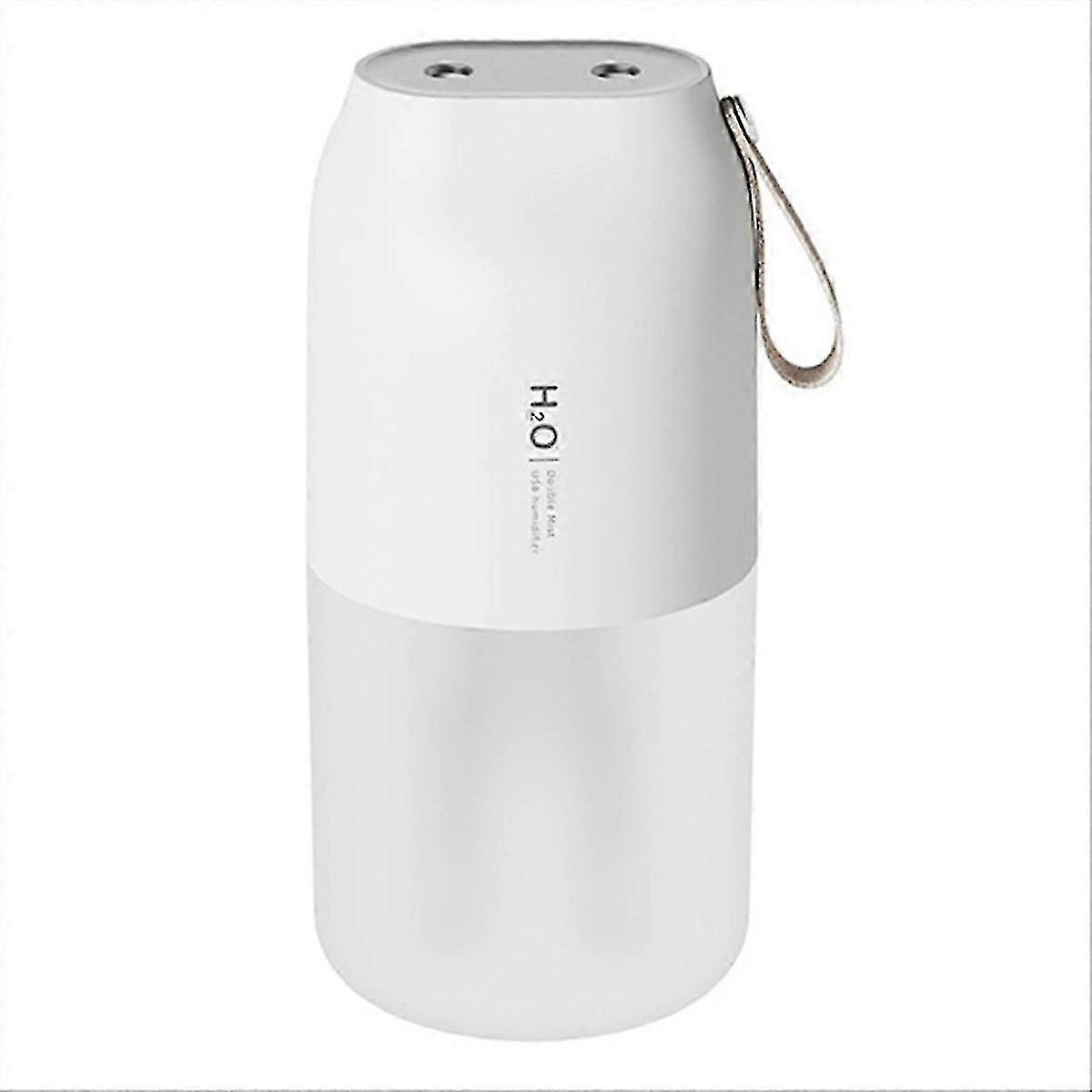 A Wireless Air Humidifier Diffuser Rechargeable Double Nozzle Essential Oil Diffuser Mist Maker Humidi