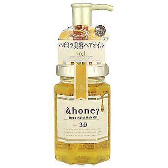 &honey, Deep Moist Hair Oil, Bulgarian Damask Rose Honey, 3.4 oz (100 m)