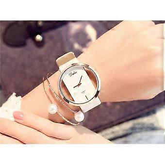 Damen Hohlgurt Casual Quarzuhr