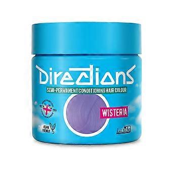 8 pots de 88 ml de coloration semi-permanente La Riche Directions - Wisteria
