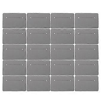20 kpl kampaamopermanenttityyny - 11,48" x 7,5 cm x 0,5 cm lämmönkestävä kumityyny hiusten kihartamiseen - kylmäpermanenttitarvikkeet - erittäin kestävät lakanat hiusten muotoiluun