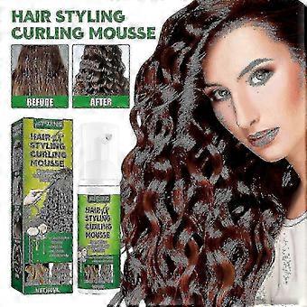 Fluffy Curl Styling Mousse, Anti-Frizz Curl Moisturizing Treatment Foam Styling Mousse
