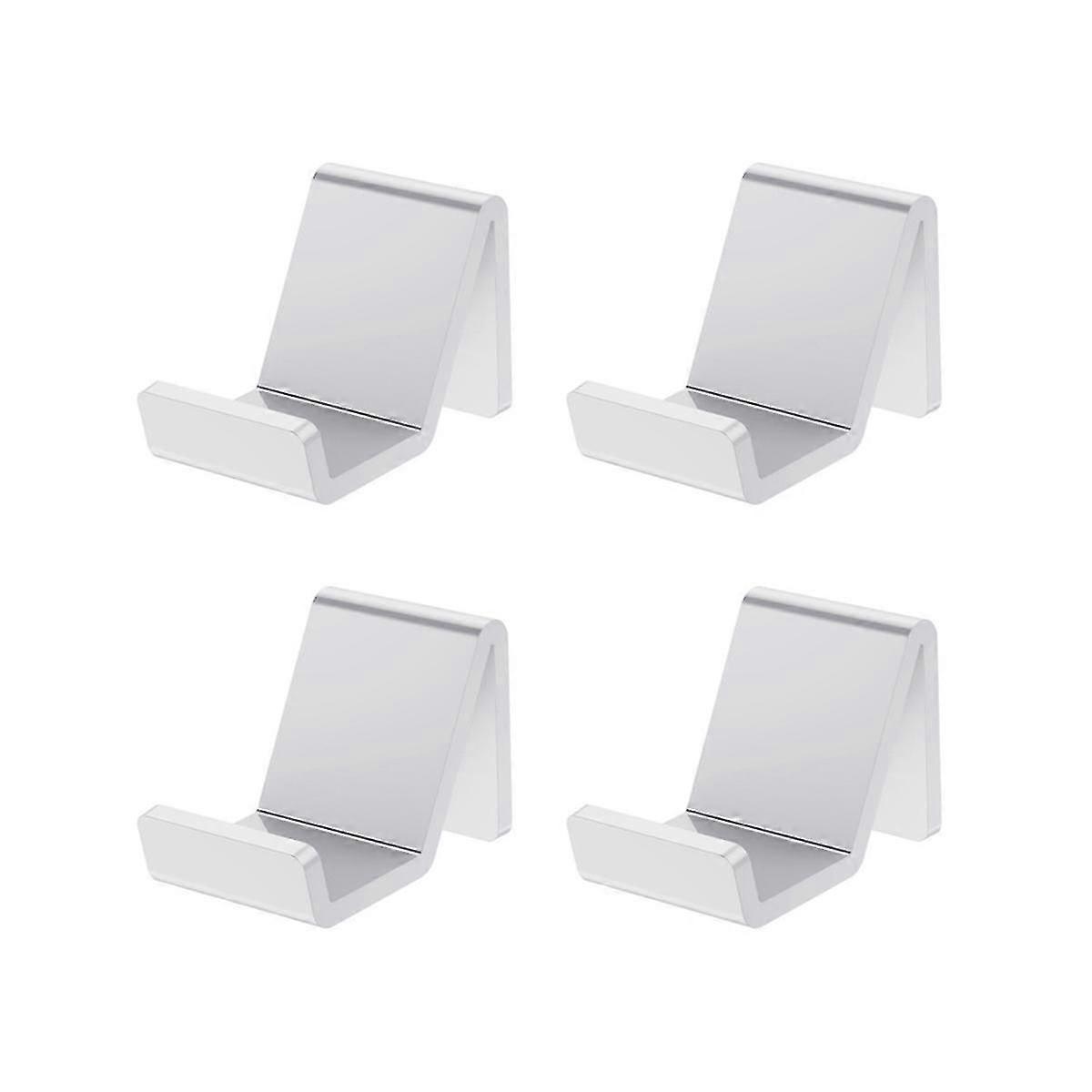 4 Pack Controller Wall Mounts for Switch Pro Gamepad Controller Holder White