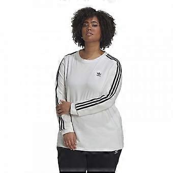 Adidas Damen-Langarmshirt mit 3 Streifen