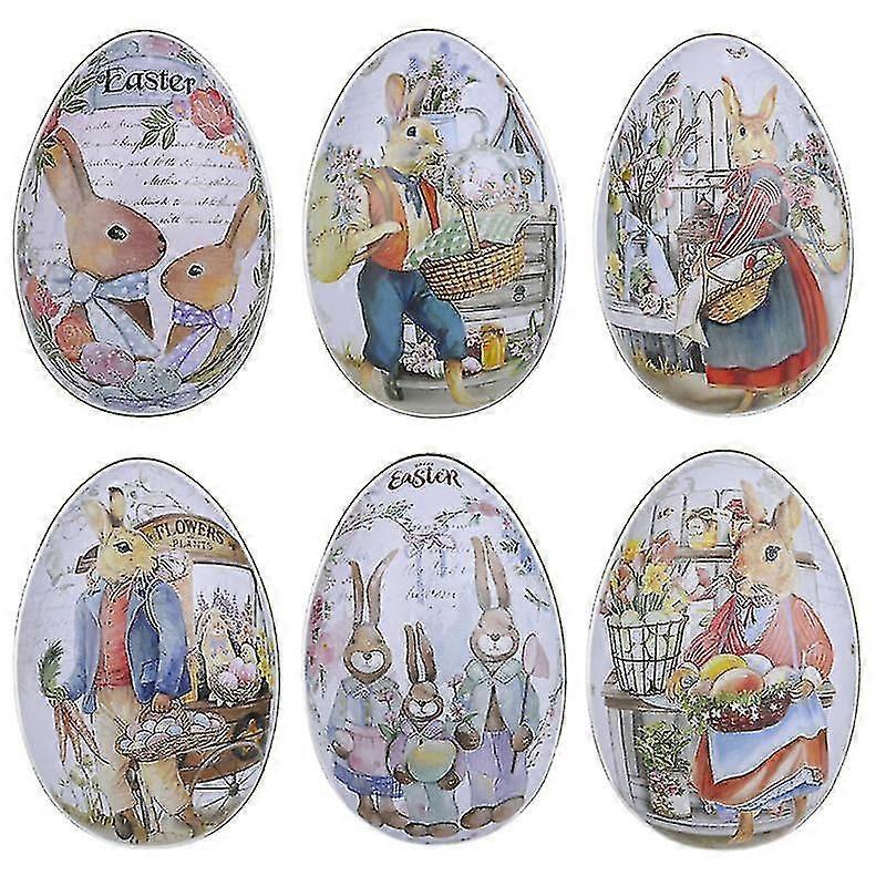 6pcs Easter Candy Box