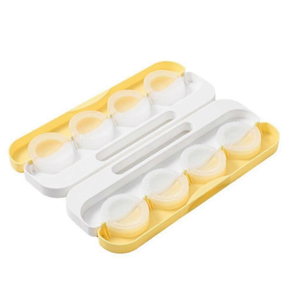 Diy Dumpling Mold Machine Crescent-shaped Dumpling Maker,yellow White