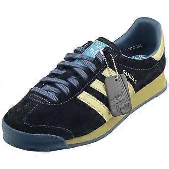 adidas Samoa II Spzl Mens Fashion Trainers in Indigo Gold