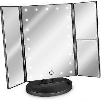 LED Cosmetic Mirror Folding Standing Mirror pxfg