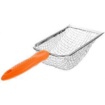 Stainless Steel Cat Litter Scoop for Home Use with Portable Design