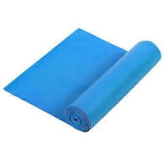 Elastic Yoga Strap, Physical Therapy Rehabilitation Band, Blue, 1800x150x0.45mm