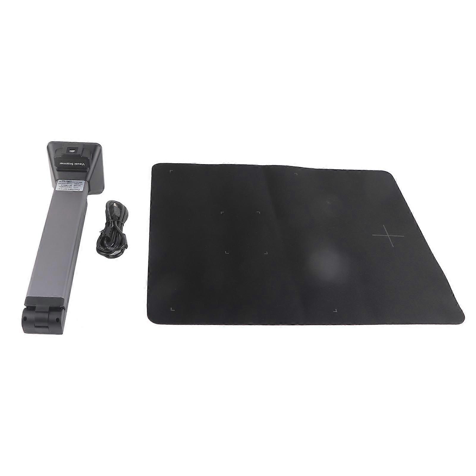 Document Camera 5MP A4 USB Powered Built in LED Light Portable Foldable Light Weight Document Camera Scanner