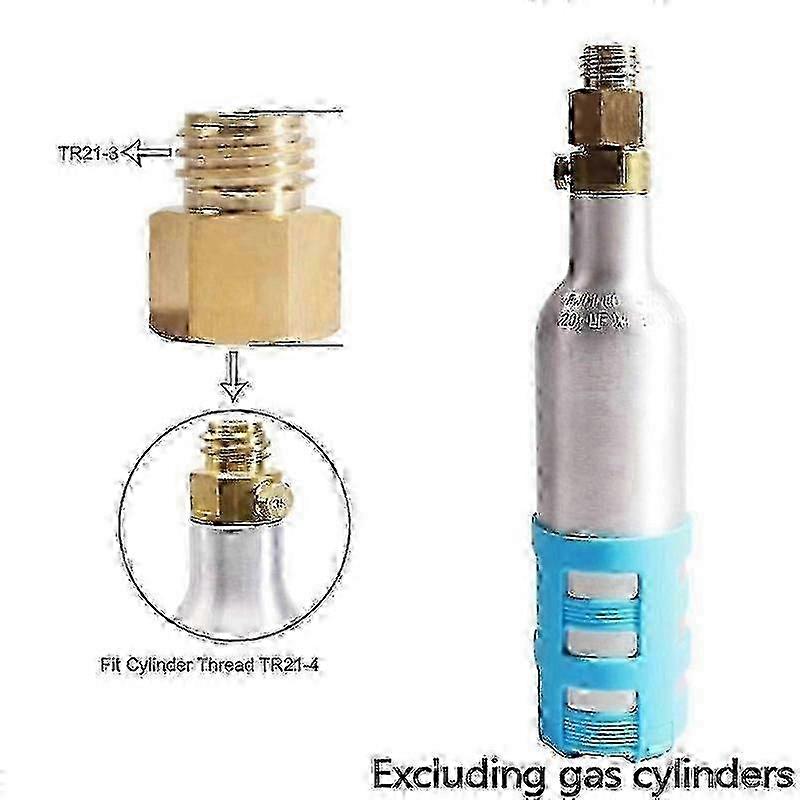 Soda CO2 thread adapter for Quooker Cube tank output