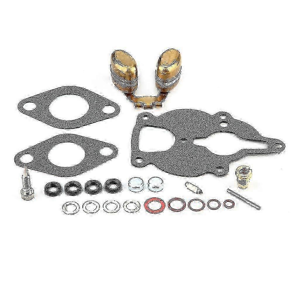 23pcsset Zenith Wisconsin Engine Compatible With Carburetor Repair Kit & Float