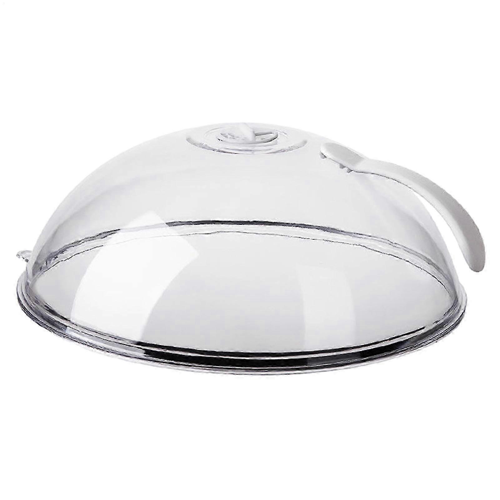 Microwave Splatter Guard With Rotating Steam Vent
