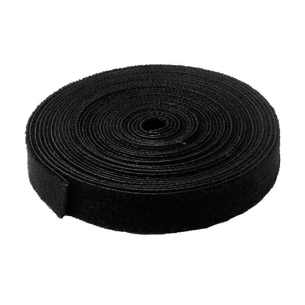 Reusable Hook and Loop Cable Management Tape, Double Sided Thin Adjustable Wrap (15ft x 3/5in)