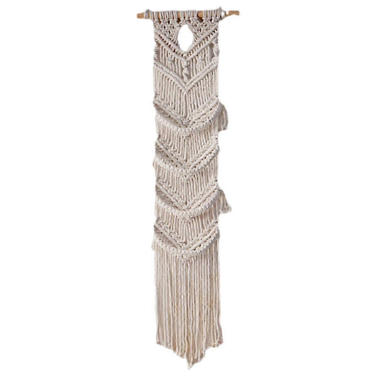 Wall Mounted Cotton Hat Hanger Boho Style