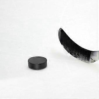 Black PU Ice Hockey Training Puck