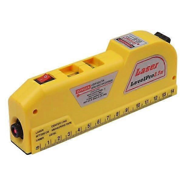 Laser level with measuring tape Level