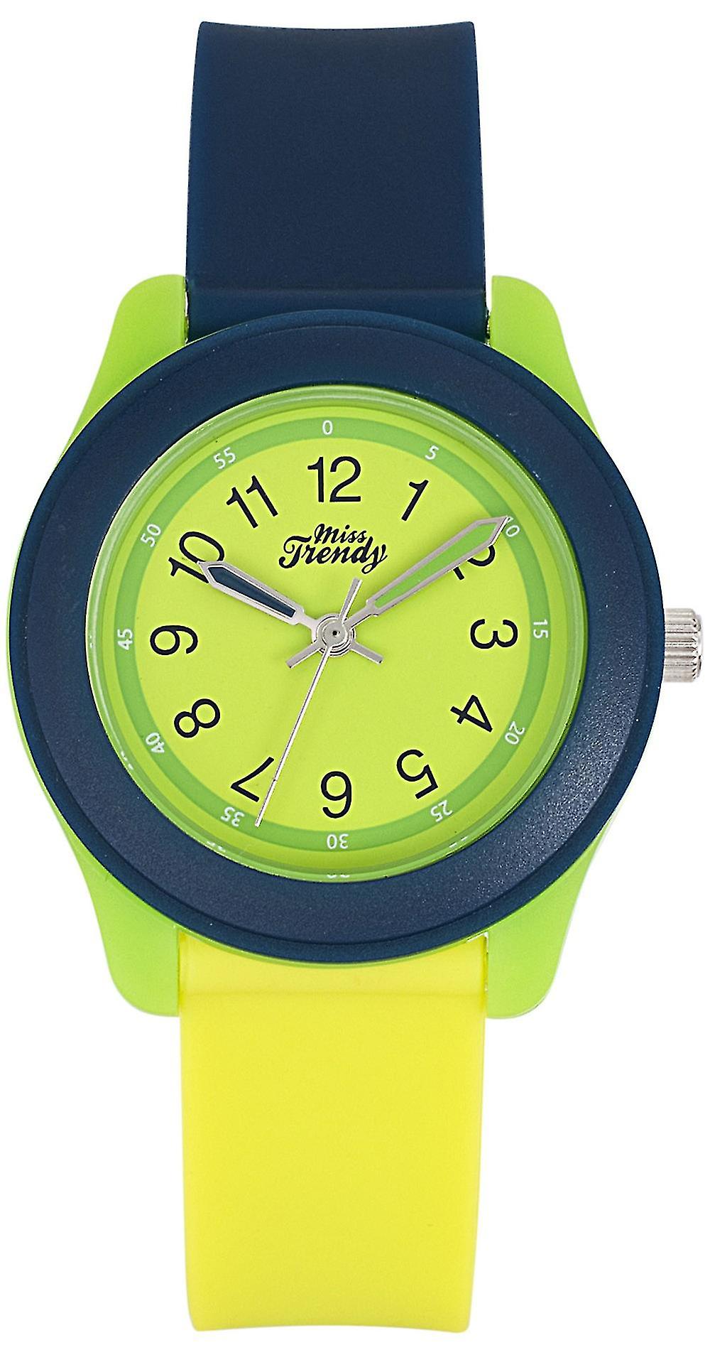 Miss trendy Quartz Analog Child Watch with KL241 Plastic Bracelet