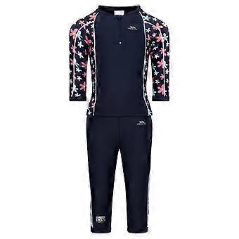 Trespass Childrens/Kids Smiley Floral Two-Piece Swimsuit