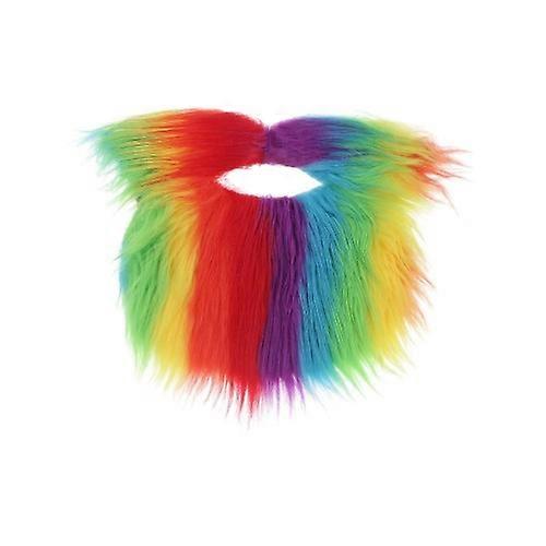Smiffys Rainbow Costume Fake Beard