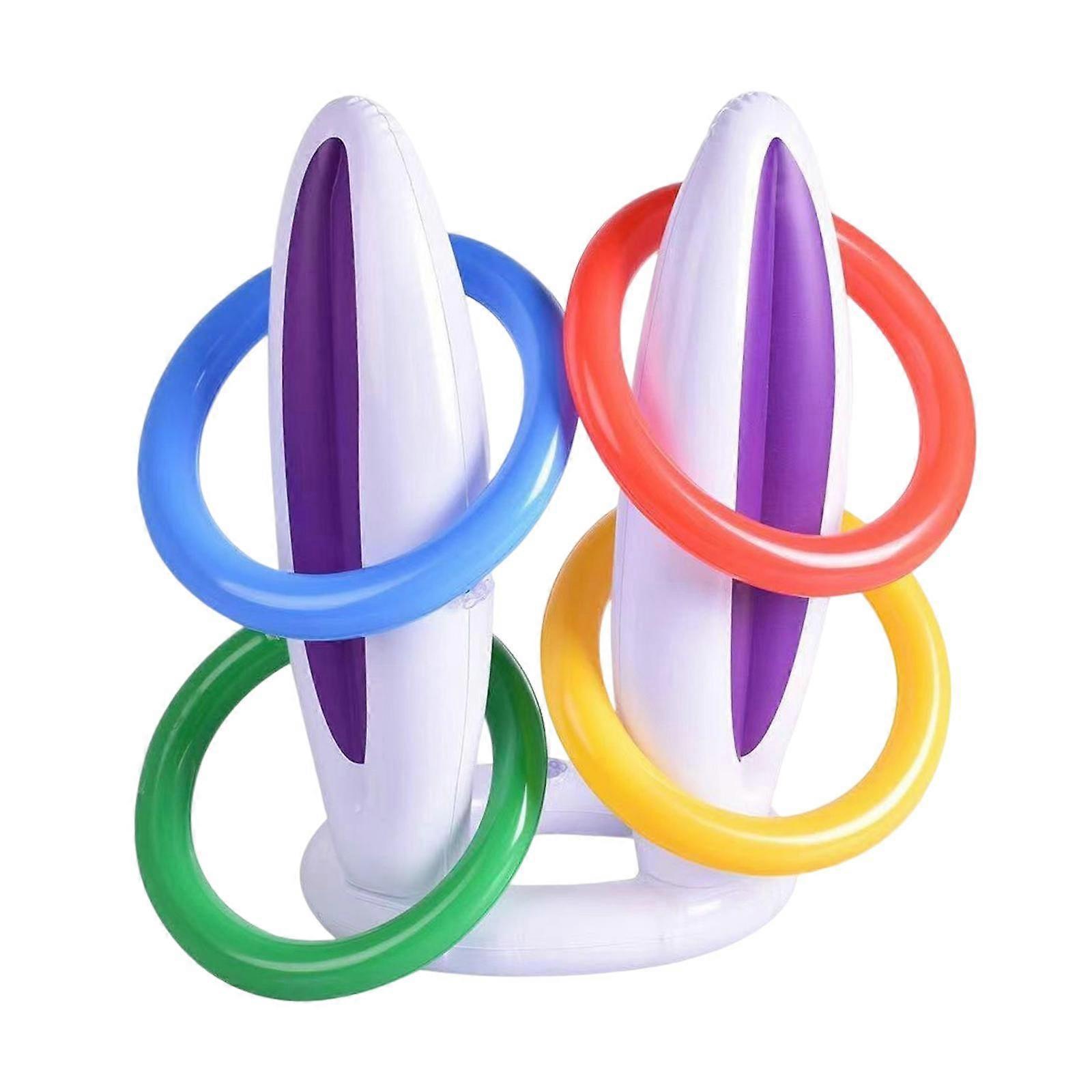 Easter Inflatable Bunny Toss Games Throwing Game compatible with Indoor