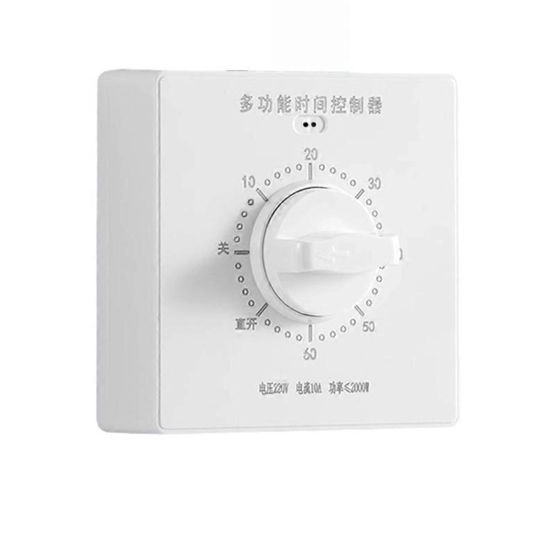 86 Type Mechanical Timer Switches with Adjustable Delay and Indicators Light Suitable for Various Wall Installations