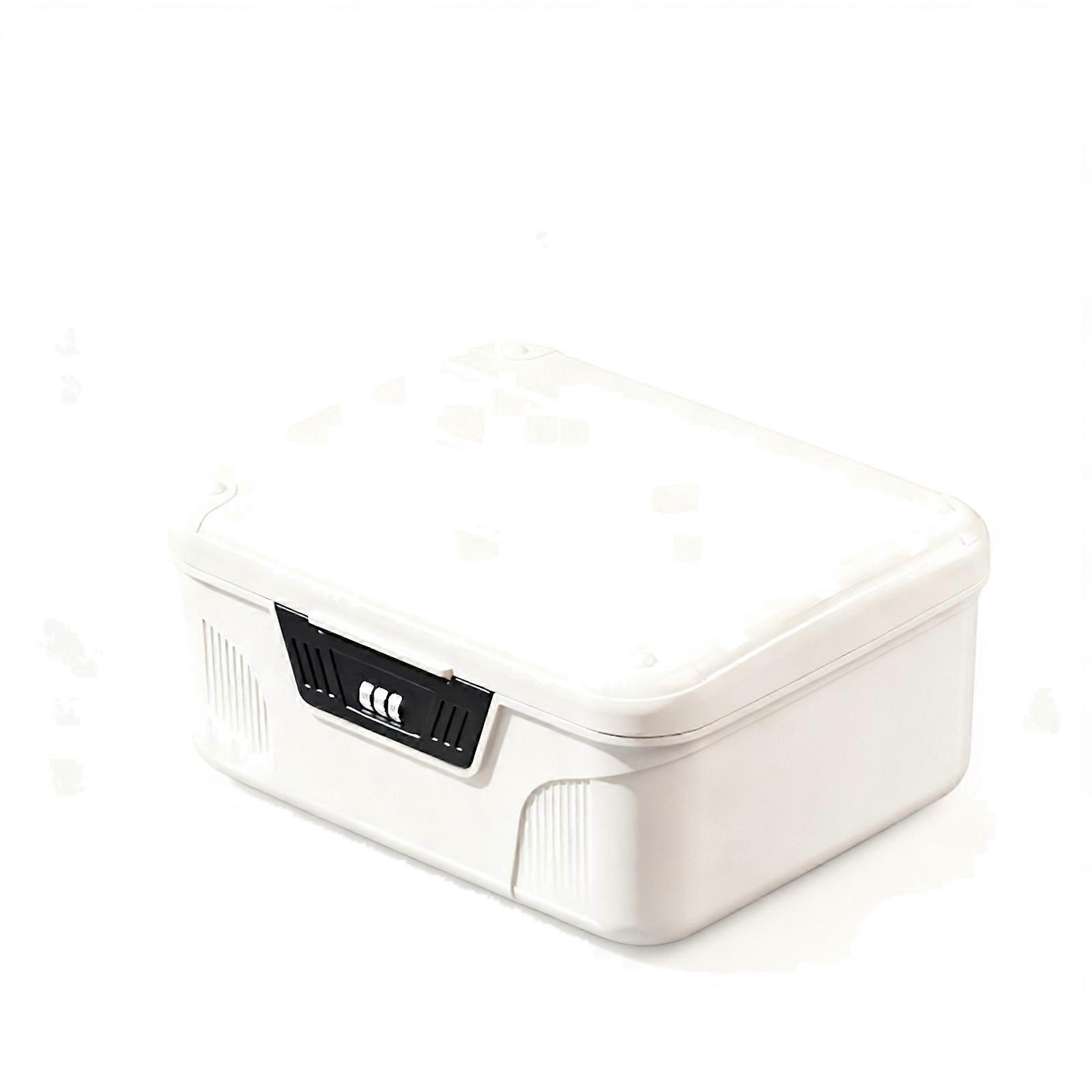 Password Lock Chest Portable Security Case Protects Privacy Documents Modern Minimalist Look Abs Box@dd