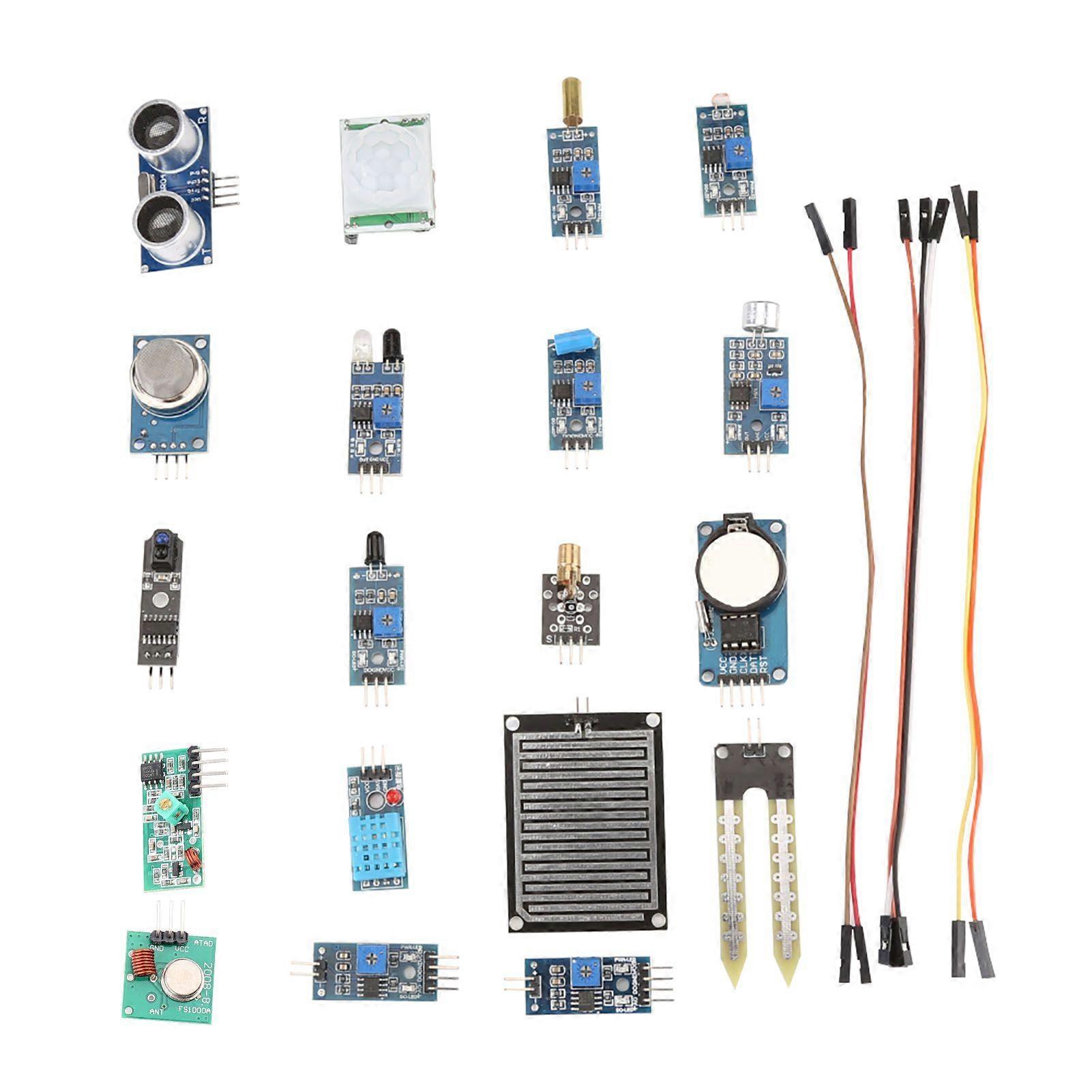 16?in?1 Sensor Module Board Starter Learning Kit for Raspberry Pi YEMMA