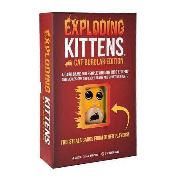 Exploding Kittens Cat Burglar Edition Card Game