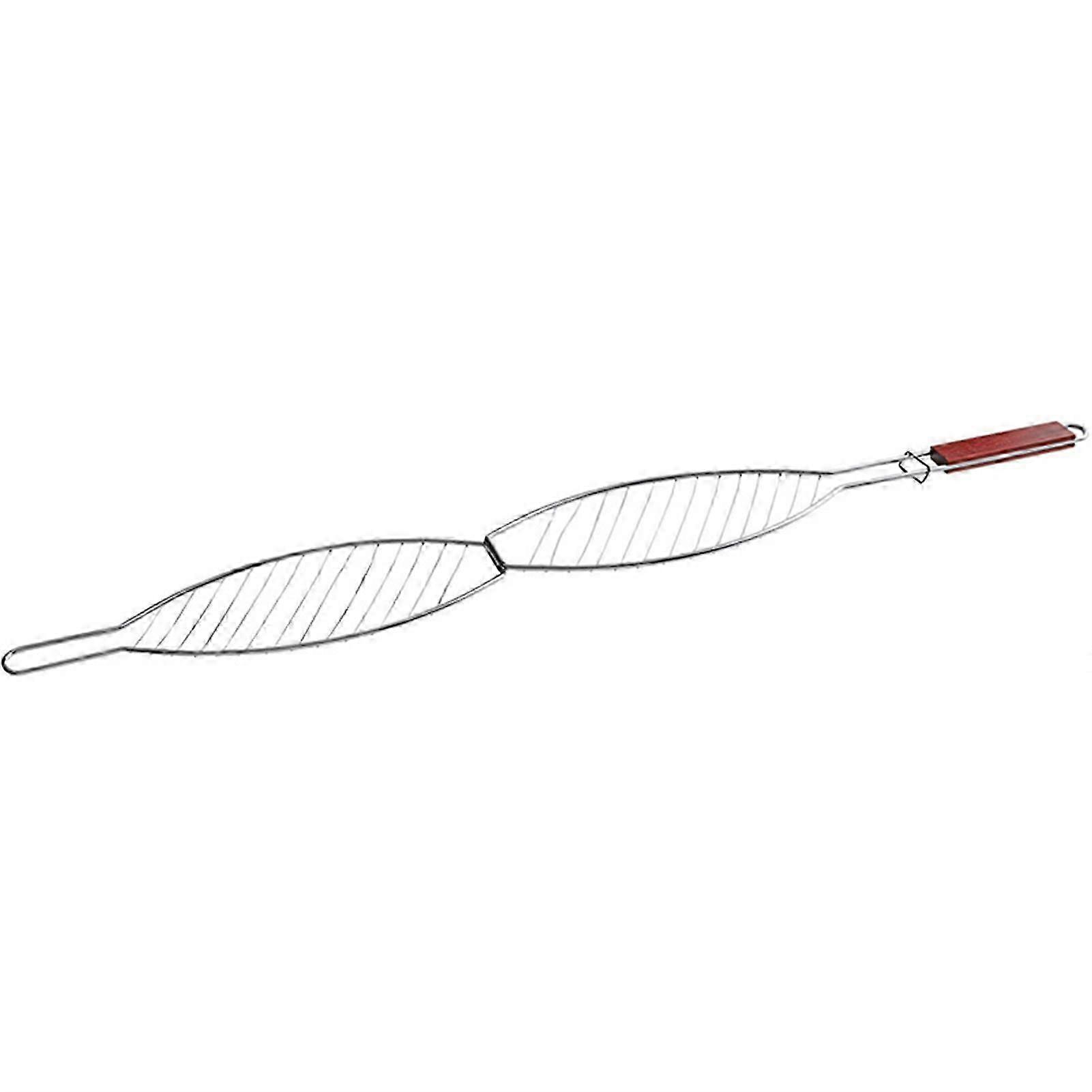 Foldable Non-stick Fish Grilling Basket