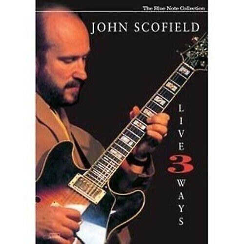 John Scofield Live 3 Ways DVD (2005) John Scofield cert E - Region 2