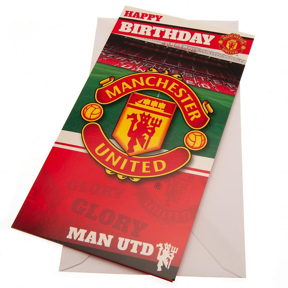 Manchester United Fc Birthday Card