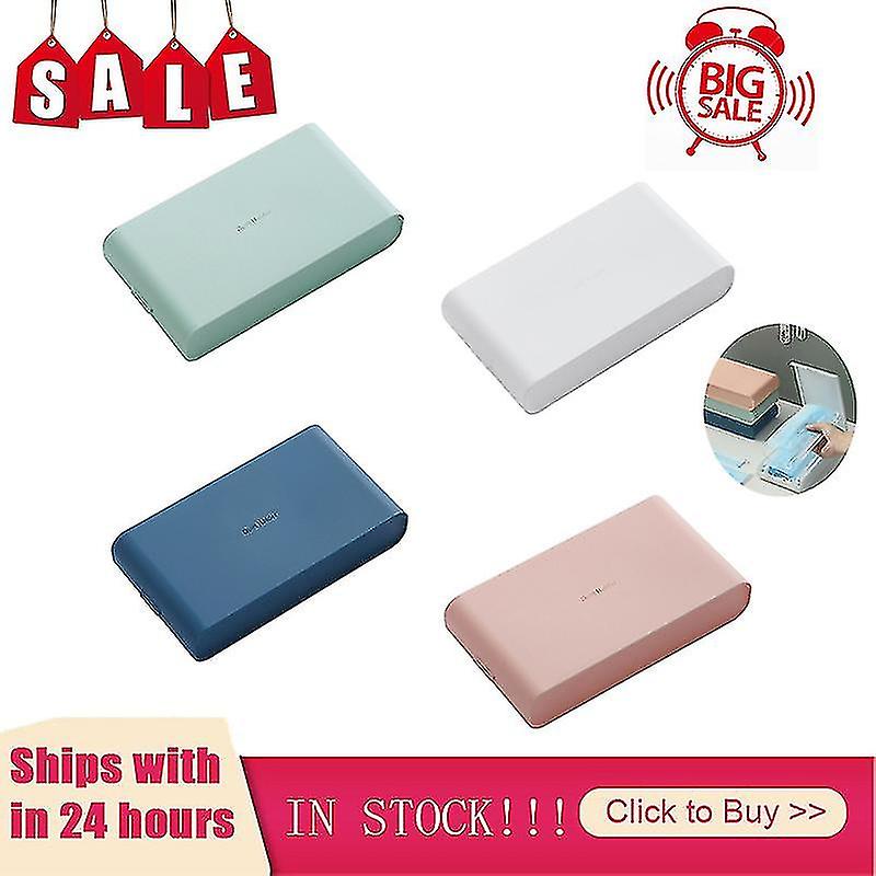 Square Mask Case Outdoor Portable Mask Storage Box Save Masks Boxes Student Mask Holder Mask Storage Bag Organizer Mask Box