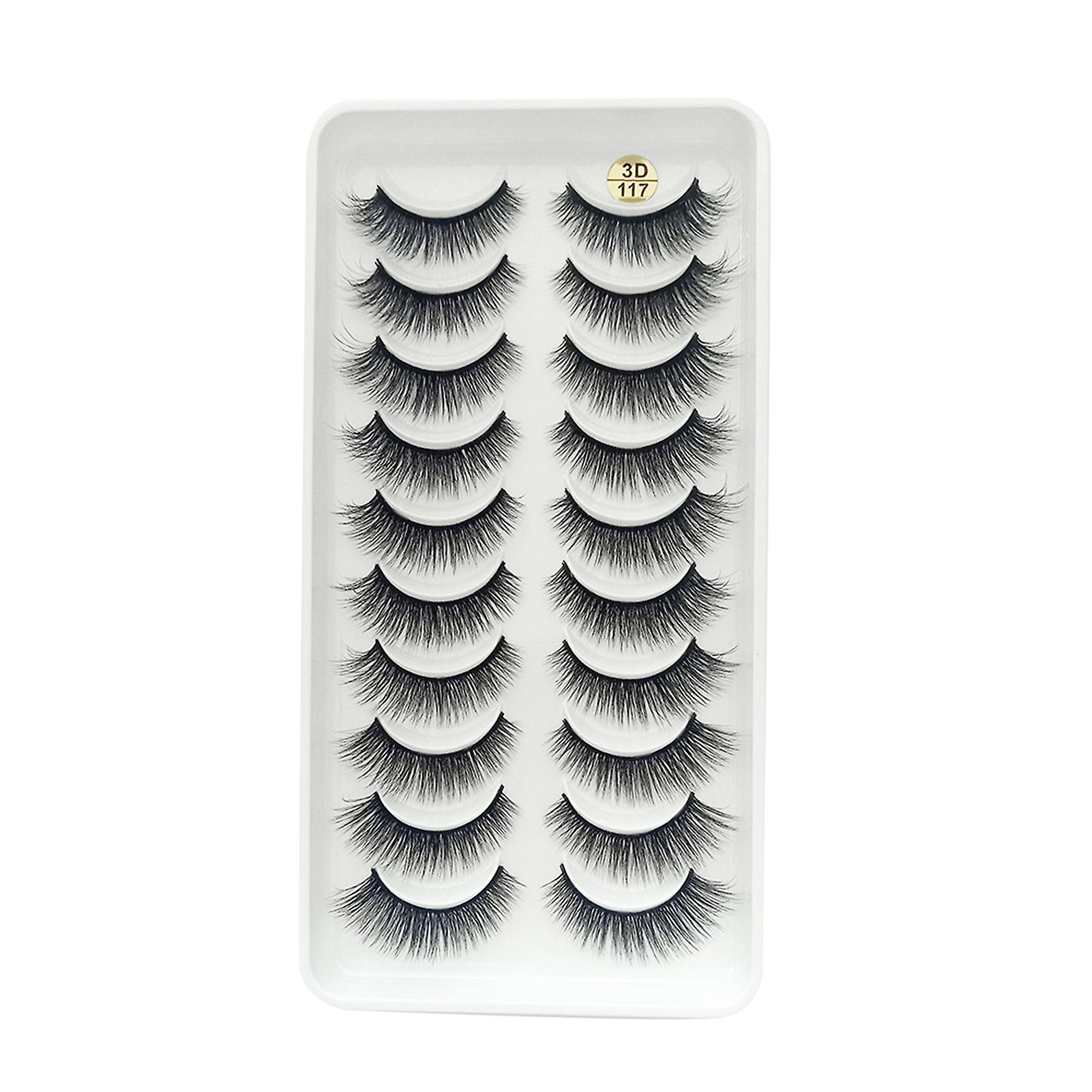 Soft Wispy Eyelashes 10pairs False Eyelash Natural 10pairs False Eyelash Natural