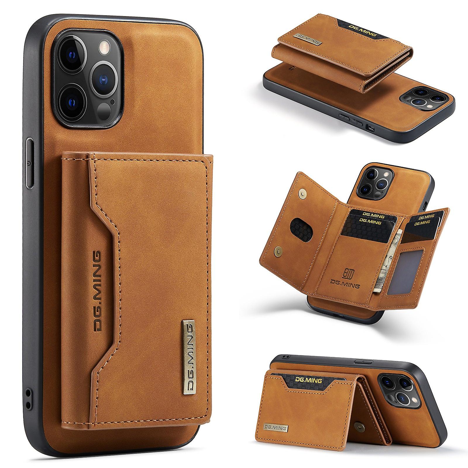 Magnetic Detachable Leather Wallet Case For IPhone 12 Pro Max
