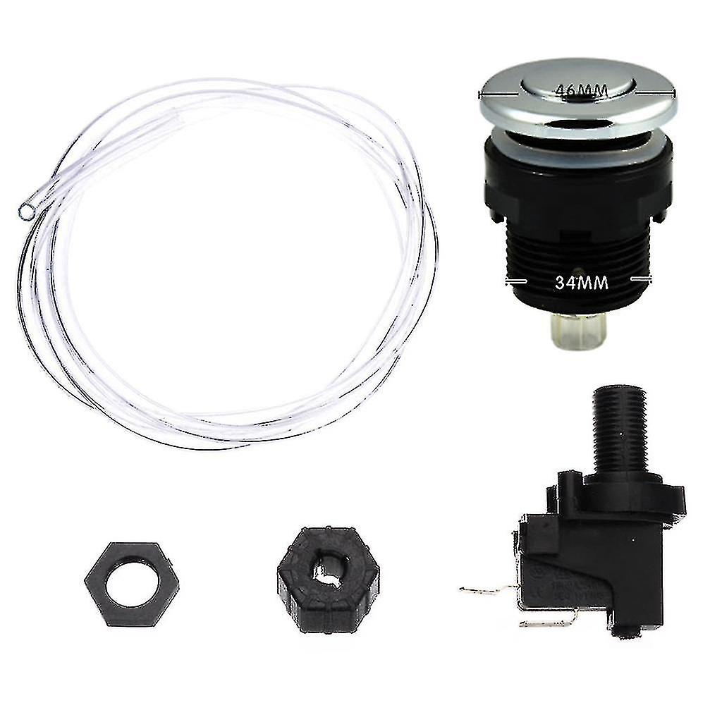 125-250v 16a On Off Push Air Button Switch For Bath Spa Jet Tub ...
