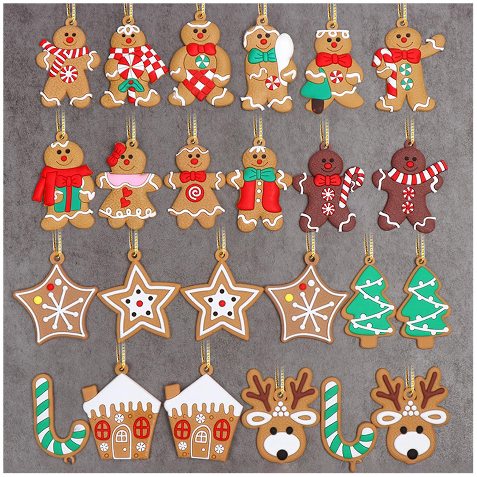 Julhängande prydnader Ingen blekning och god elasticitet