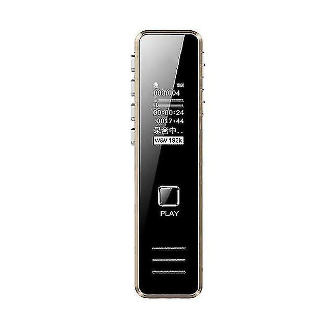 Voice Recorder With Mp3 Player Usb Sound Recording Captain Recording Time 32gb Rechargeable Digital