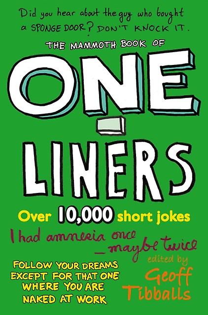 Mammoth Book Of One-liners by Geoff Tibballs Paperback